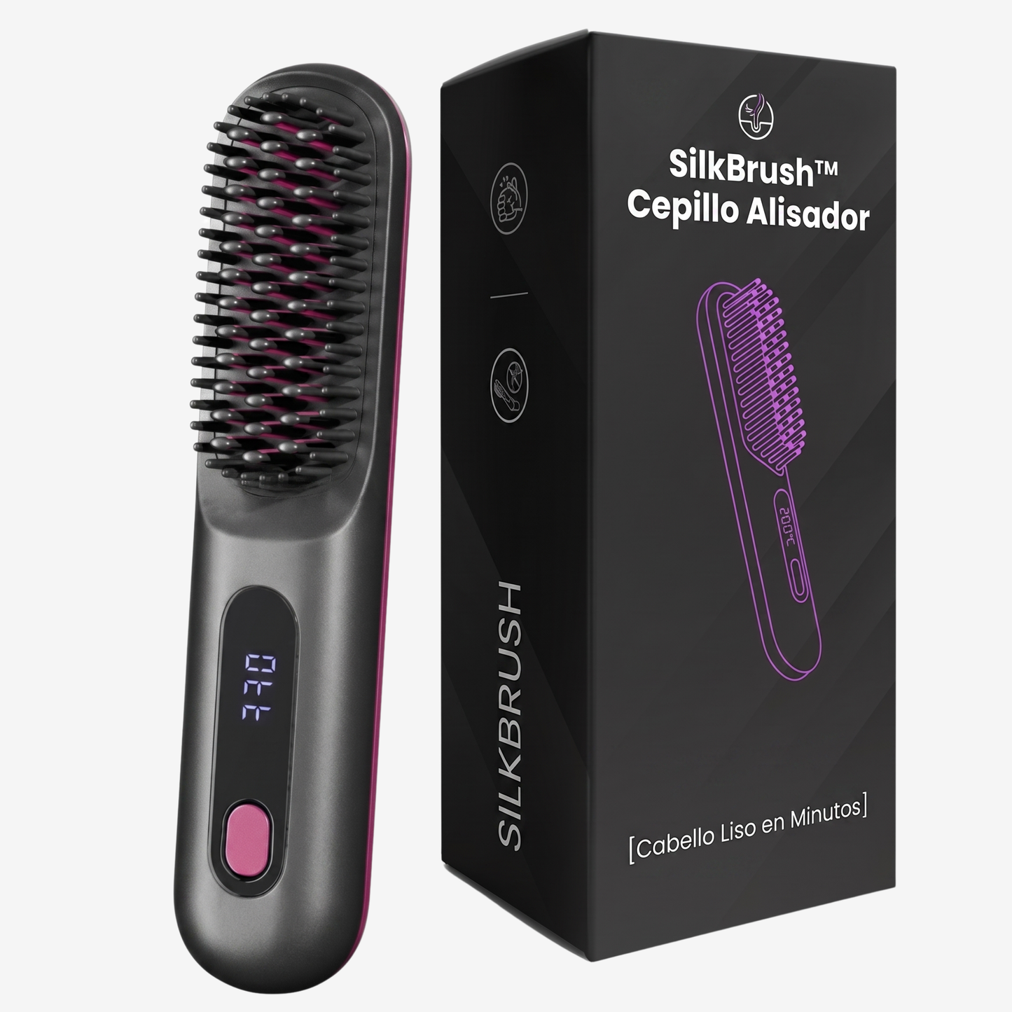 SilkBrush™ - Cepillo Alisador [Cabello Liso en Minutos]