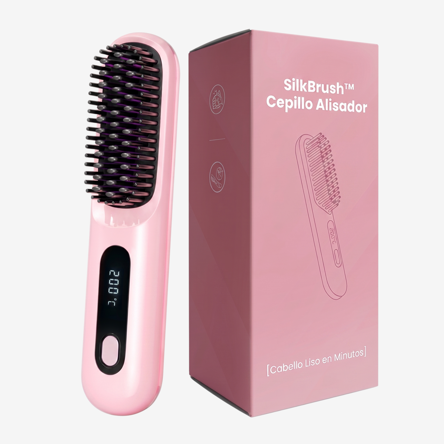 SilkBrush™ - Cepillo Alisador [Cabello Liso en Minutos]