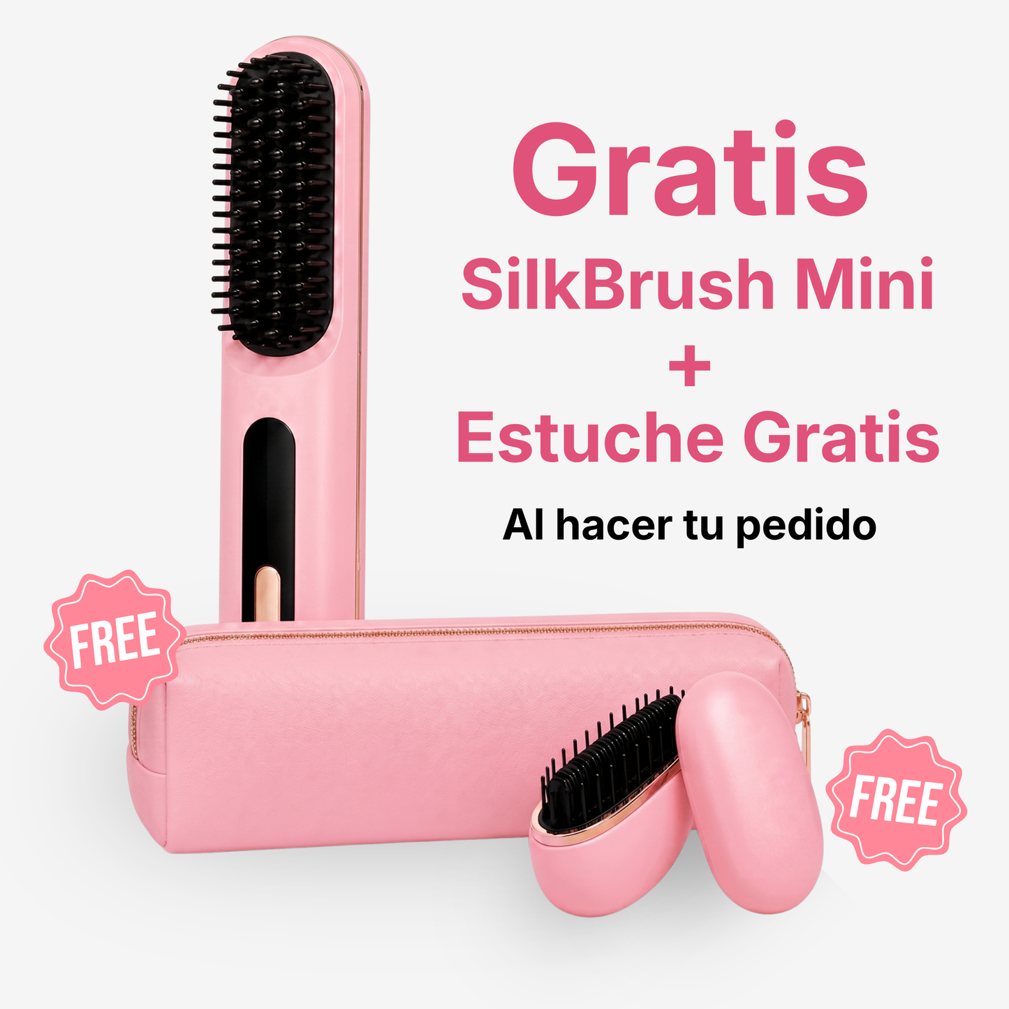 SilkBrush™ Cepillo Alisador [Cabello Liso en Minutos]