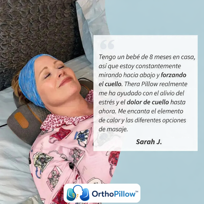 OrthoPillow™ Almohada Cervical 3 en 1 [Alivio Inmediato del Dolor]