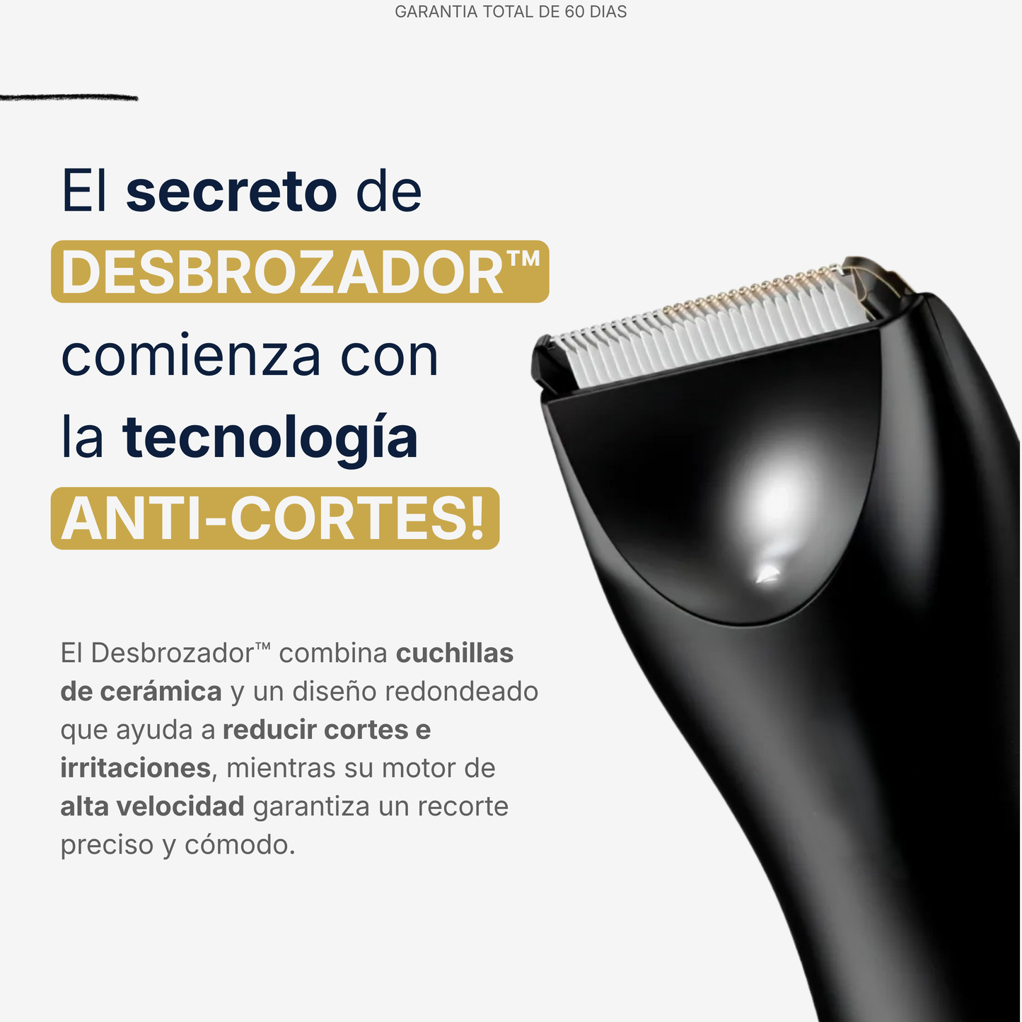 Desbrozador™ – Aparador Corporal Profesional