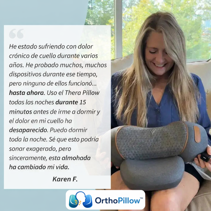 OrthoPillow™ Almohada Cervical 3 en 1 [Alivio Inmediato del Dolor]