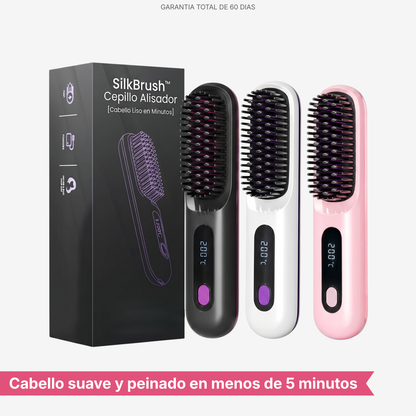 SilkBrush™ - Cepillo Alisador [Cabello Liso en Minutos]