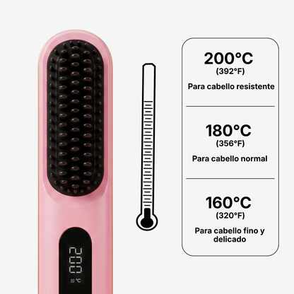 SilkBrush™ Cepillo Alisador [Cabello Liso en Minutos]