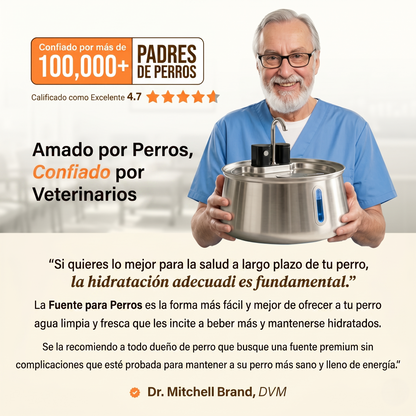 HydroPaw™ Fuente Inteligente para Mascotas [Agua Siempre Fresca]