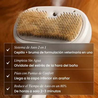 SoftFur™ Cepillo Spa Premium [Menos Pelo en Casa]