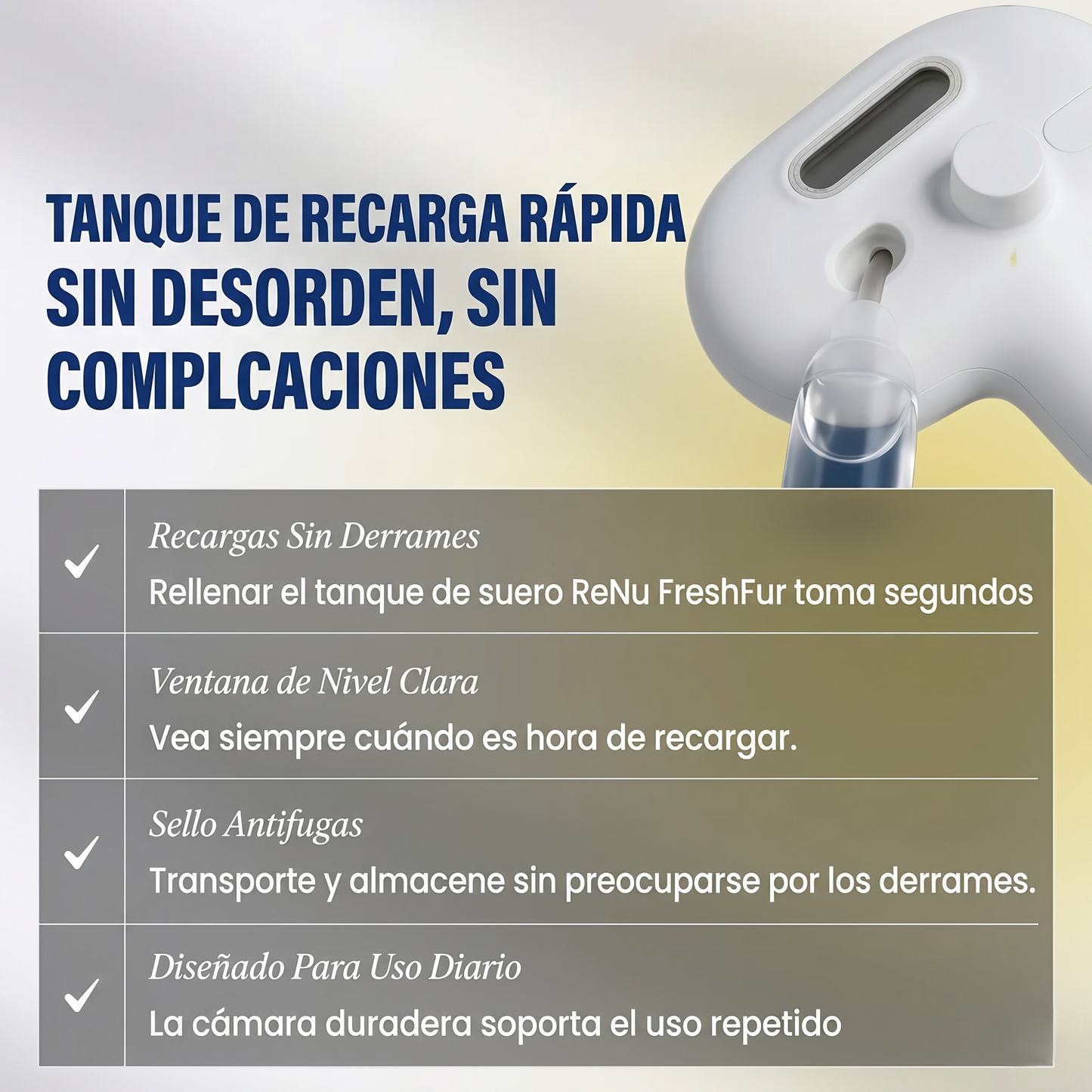 SoftFur™ Cepillo Spa Premium [Menos Pelo en Casa]