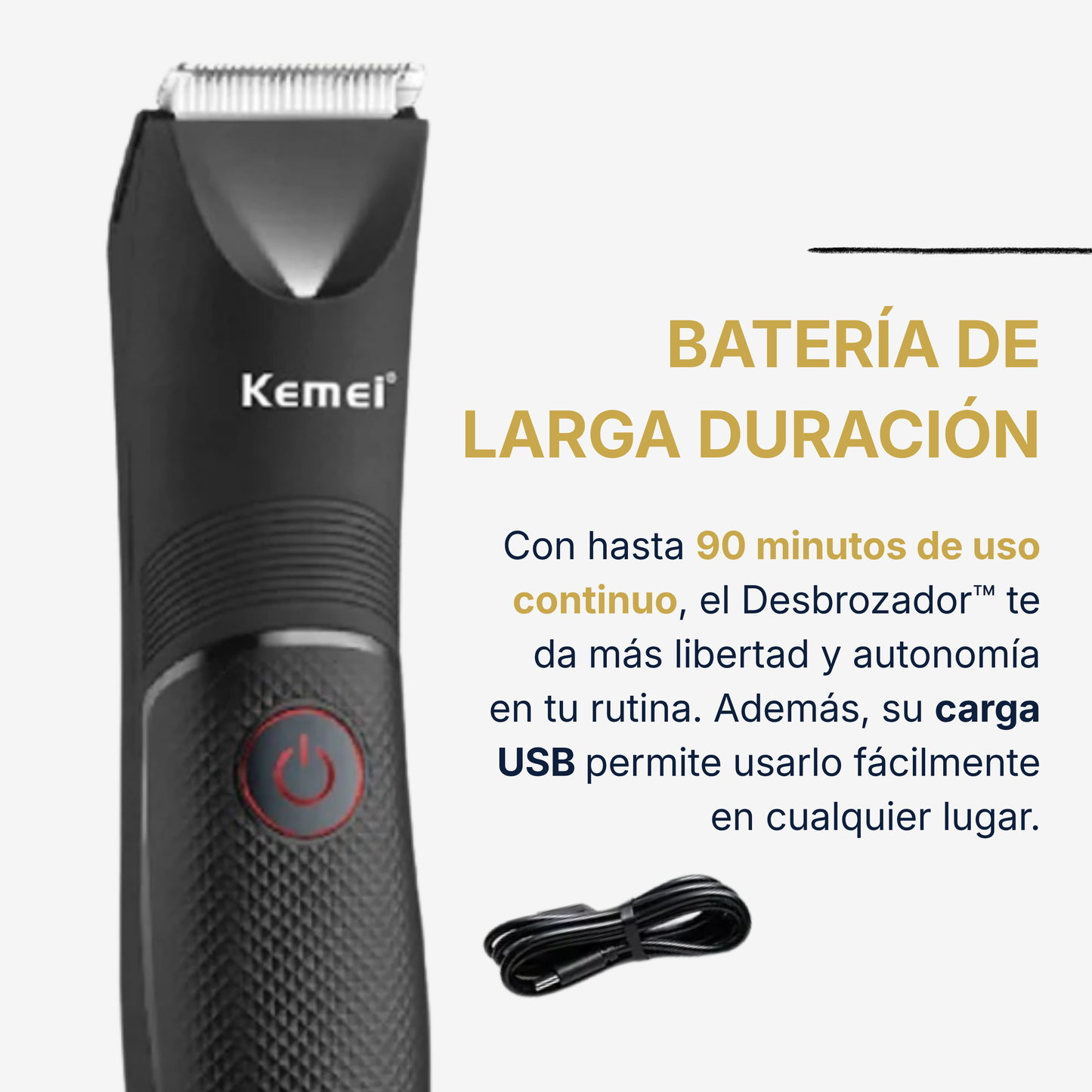 Desbrozador™ – Aparador Corporal Profesional