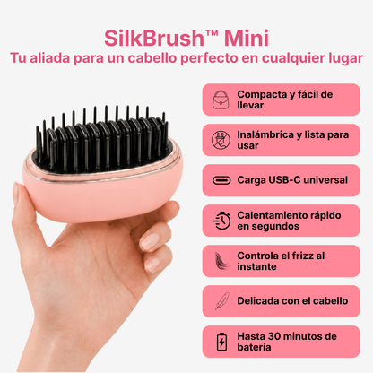 SilkBrush™ Cepillo Alisador [Cabello Liso en Minutos]