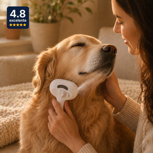 SoftFur™ Cepillo Spa Premium [Menos Pelo en Casa]